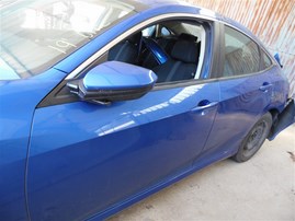 2019 Honda Civic LX Blue Sedan 2.0L AT #A24905
